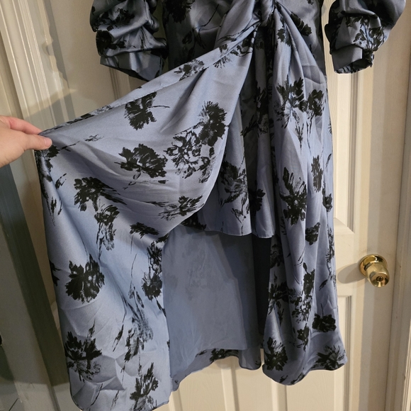 Cinq a Sept Jacey Cool Carnation Shirt Dress- 14 - Picture 5 of 13